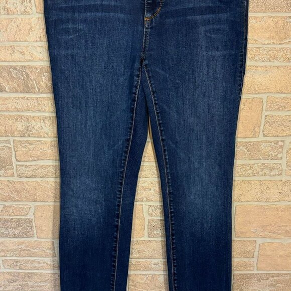 Ann Taylor Womens‎ Size 4 Pockets Skinny Ankle Curvy Fit Denim Blue Jeans - Picture 5 of 7